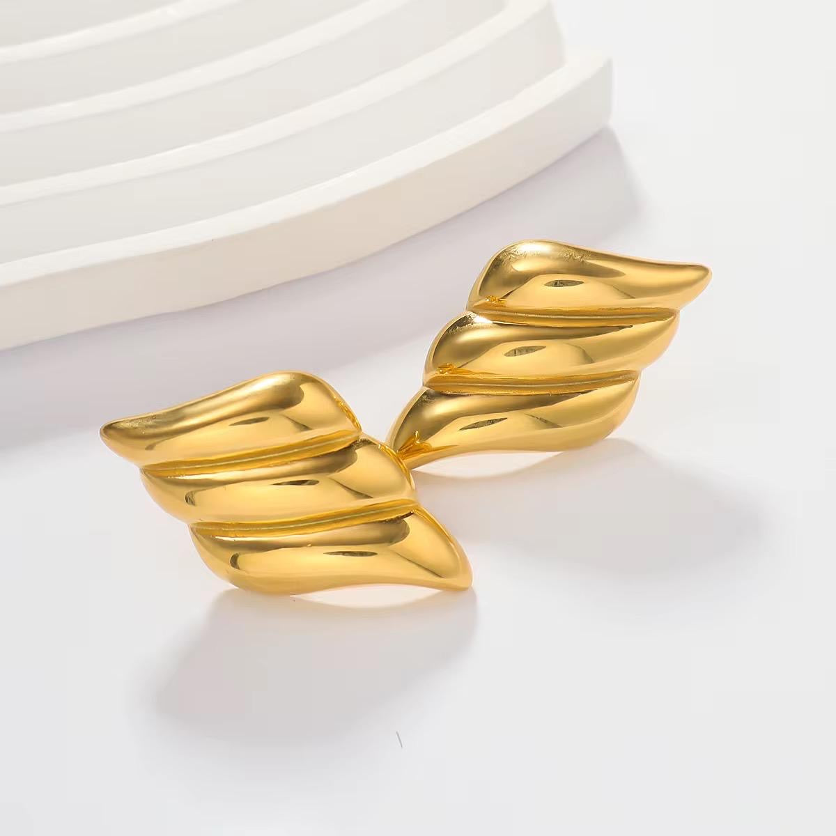 Stainless Steel luxury Hoops