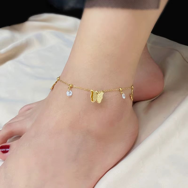 Premium Quality Stainless Steel Luxury Anklet