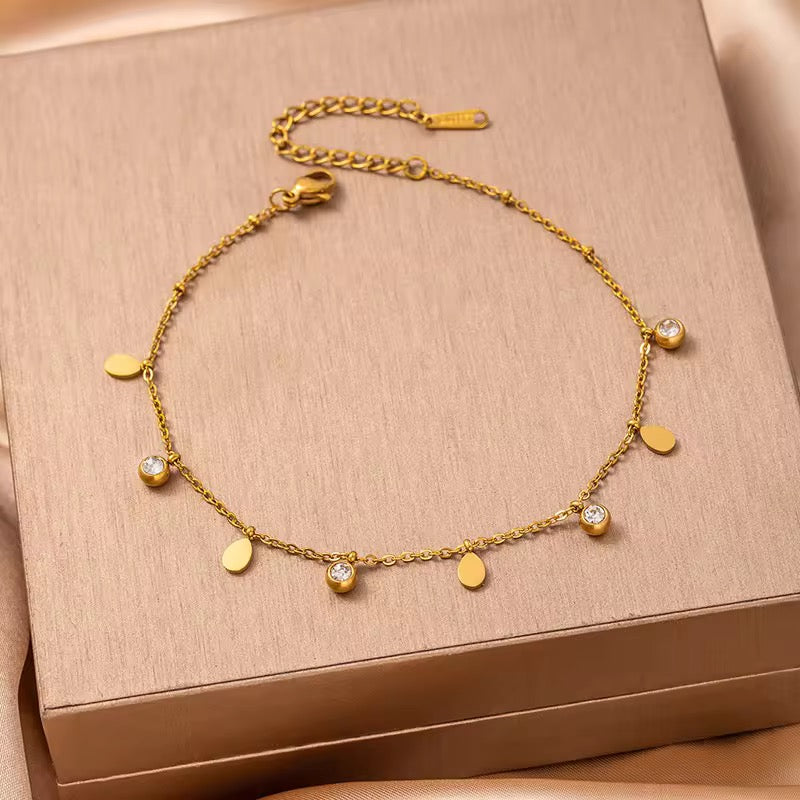 Premium Quality Stainless Steel Luxury Anklet