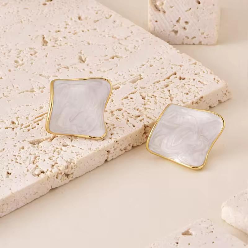 Stainless Steel luxury Hoops