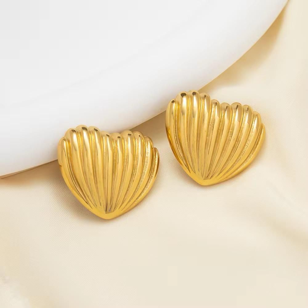 Stainless Steel luxury Hoops