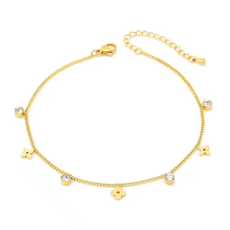 Premium Quality Stainless Steel Luxury Anklet