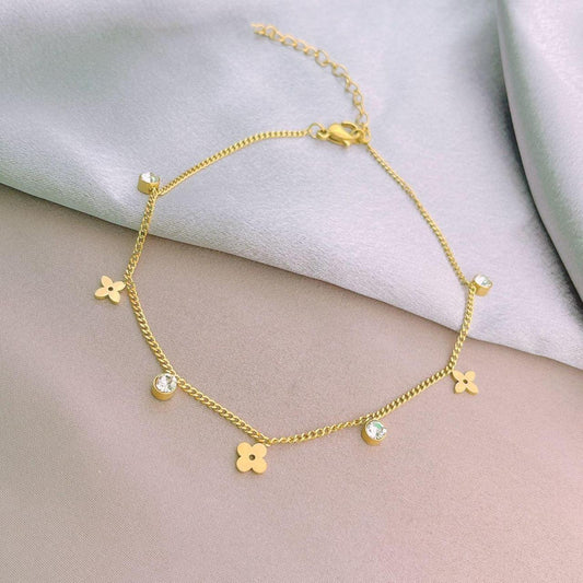 Premium Quality Stainless Steel Luxury Anklet