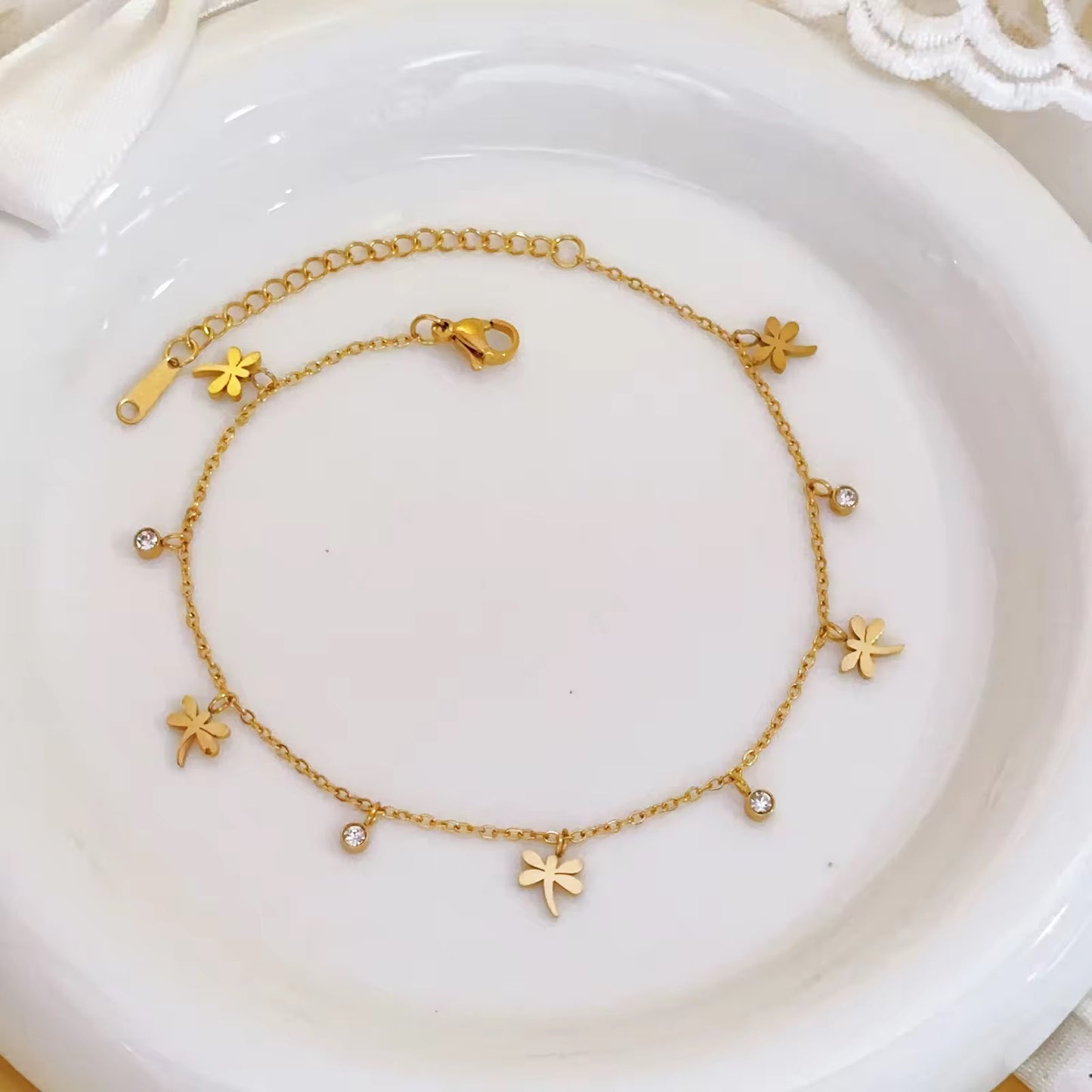 Premium Quality Stainless Steel Luxury Anklet