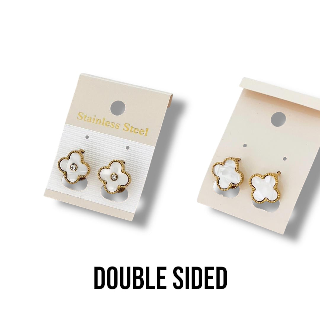Stainless Steel luxury Hoops
