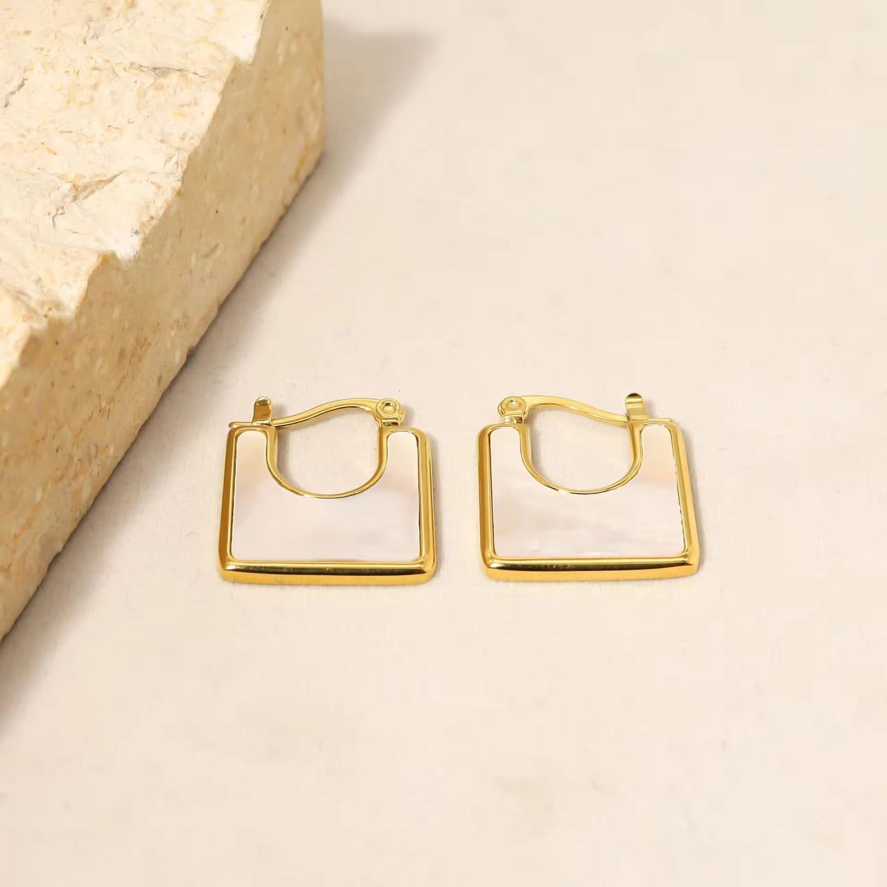 Stainless Steel luxury Hoops