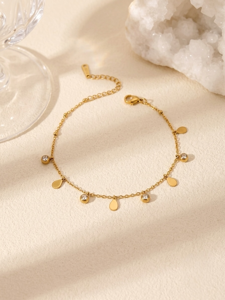 Premium Quality Stainless Steel Luxury Anklet