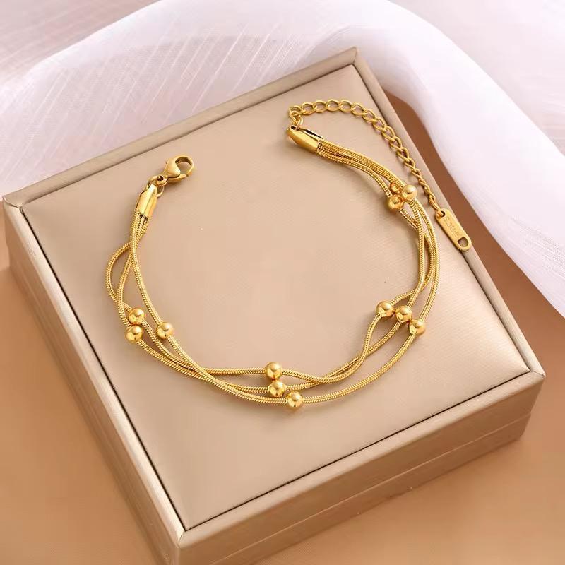 Premium Quality Stainless Steel Luxury Ball Brecelet
