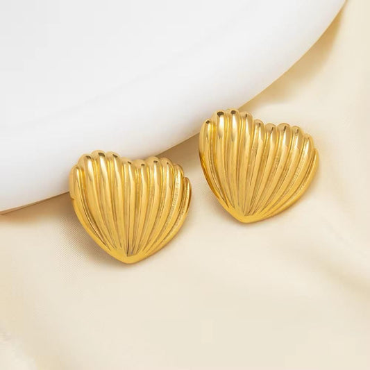 Stainless Steel luxury Hoops