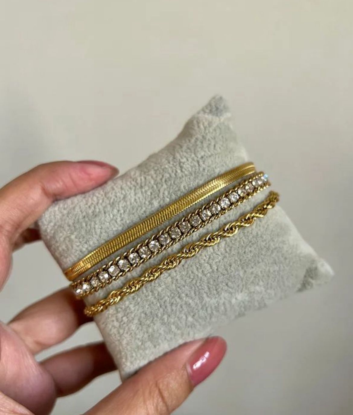 Deal Of Three Premium Quality Luxury Stainless Steel Bracelets