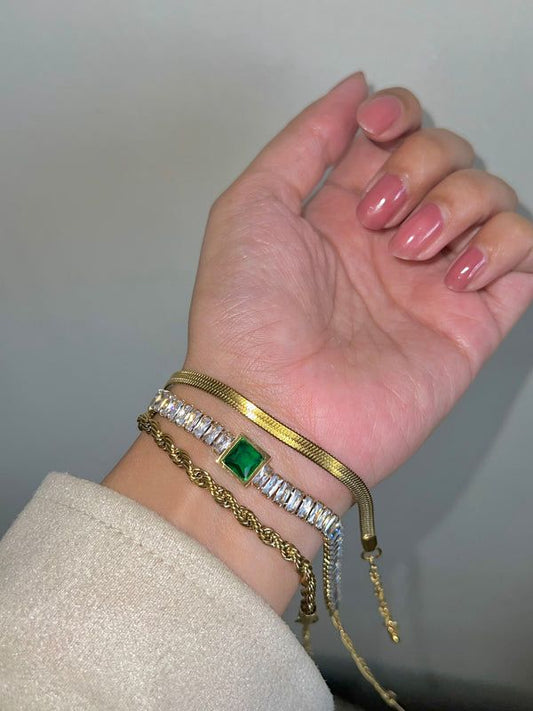 Deal Of Three Premium Quality Luxury Stainless Steel Bracelets