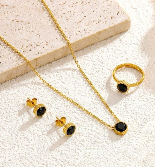 Premium Quality Sainless Steel Locket Sets With Ring