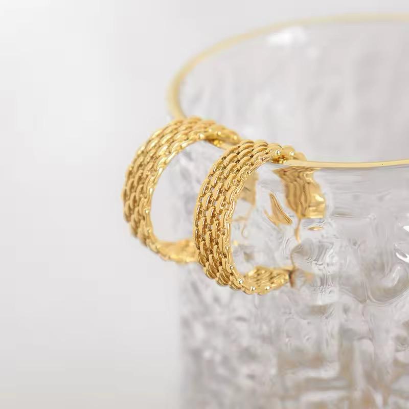 Premium Quality Stainless Steel luxury Hoops