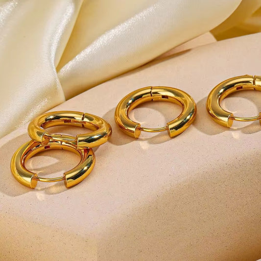 Premium Quality Stainless Steel luxury Hoops